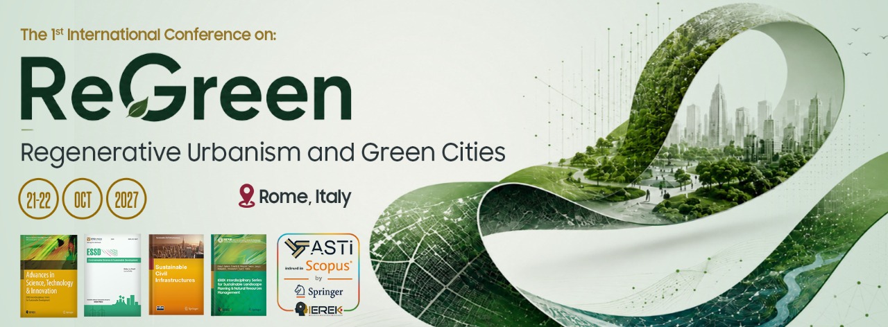 Regenerative Urbanism and Green Cities (ReGreen) - 1st Edition